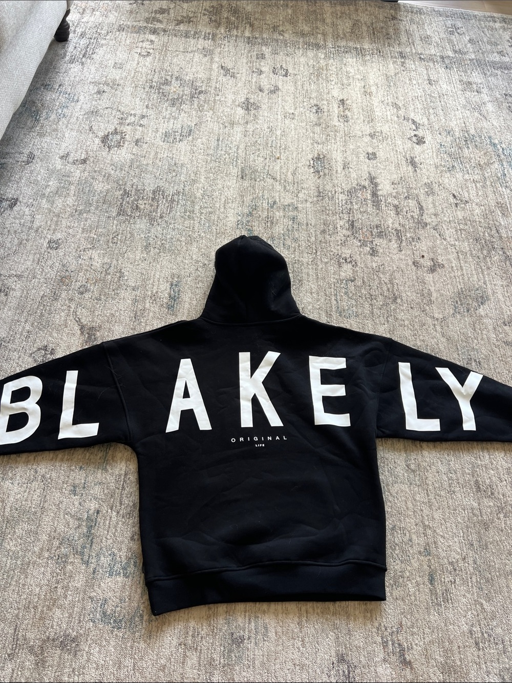 Blakely Original Black Logo Hoodie for Women